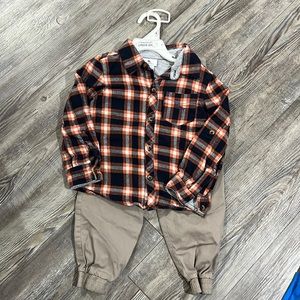 Tommy Bahama flannel outfit